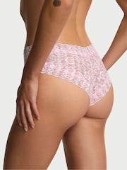 Victoria's Secret Pretty Blossom Pink Iconic Stripe Cheeky Knickers - Image 2 of 2