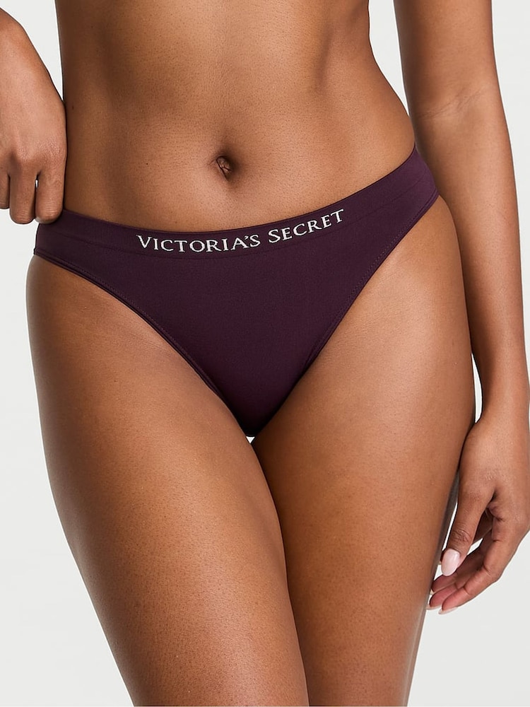 Victoria's Secret Winter Wine Red Bikini Knickers - Image 1 of 3