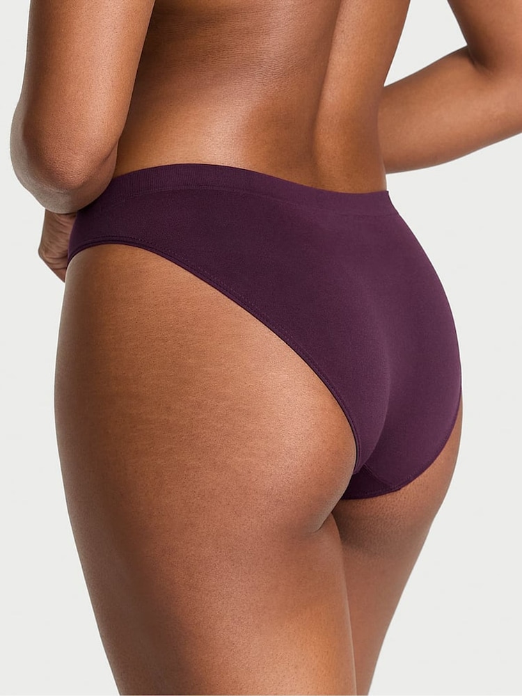 Victoria's Secret Winter Wine Red Bikini Knickers - Image 2 of 3