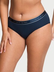 Victoria's Secret Dress Blue Hipster Logo Knickers - Image 1 of 2