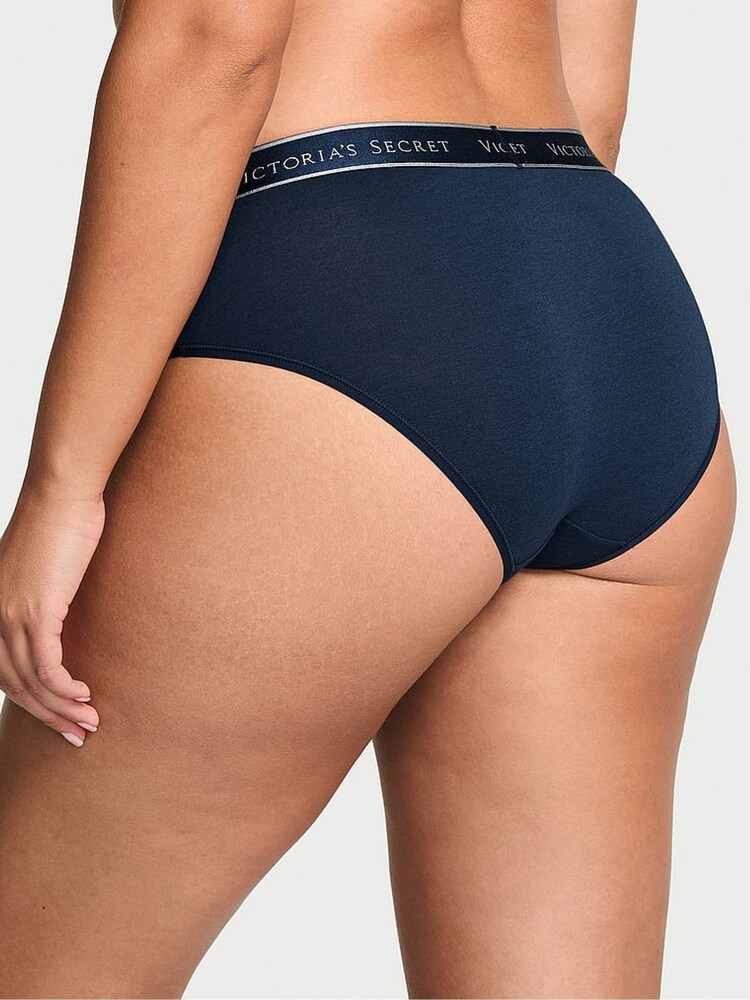 Victoria's Secret Dress Blue Hipster Logo Knickers - Image 2 of 2