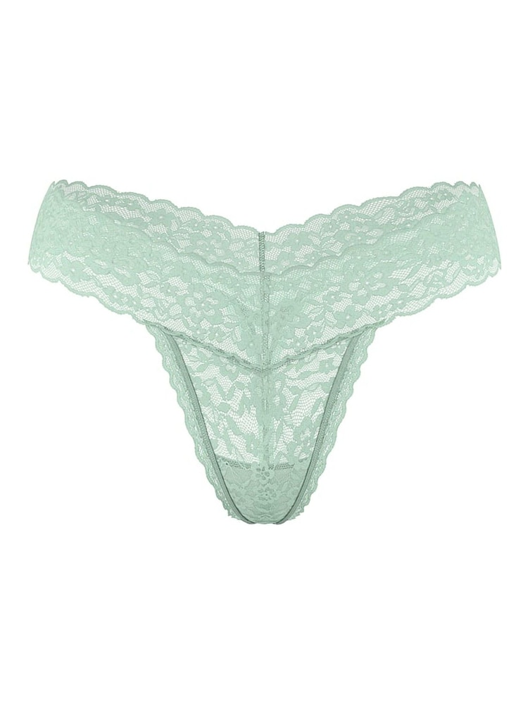 Victoria's Secret Simply Sage Green Thong Knickers - Image 3 of 3 Victoria's Secret Simply Sage Green Thong Knickers - Image 3 of 3