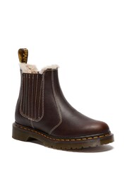 Dr. Martens Brown 2976 Leonore Grizzly Shoes - Image 1 of 4