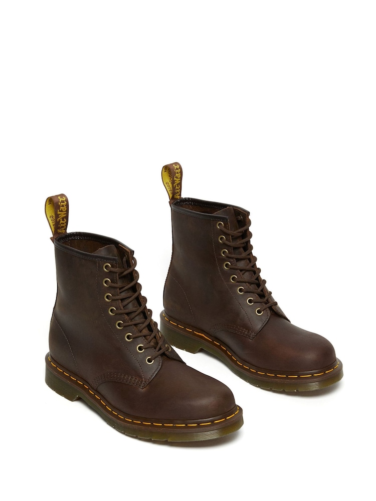Dr. Martens Brown 1460 Crazy Horse Shoes - Image 2 of 5