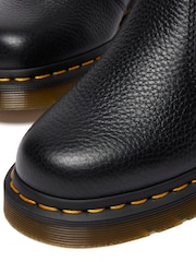 Dr. Martens Black 2976 Hi Milled Nappa Shoes - Image 4 of 4