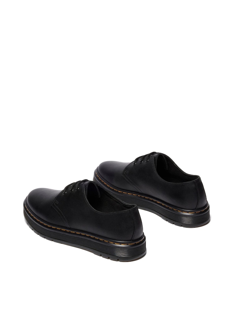 Dr. Martens Black Brookline Lo Lusso Shoes - Image 2 of 4