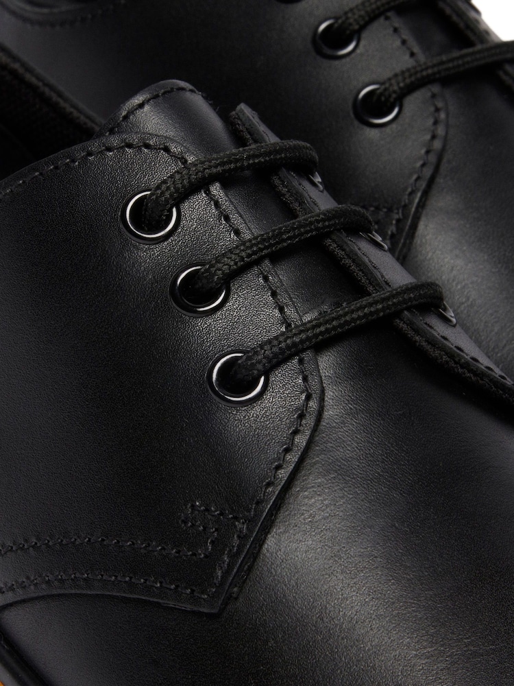 Dr. Martens Black Brookline Lo Lusso Shoes - Image 4 of 4