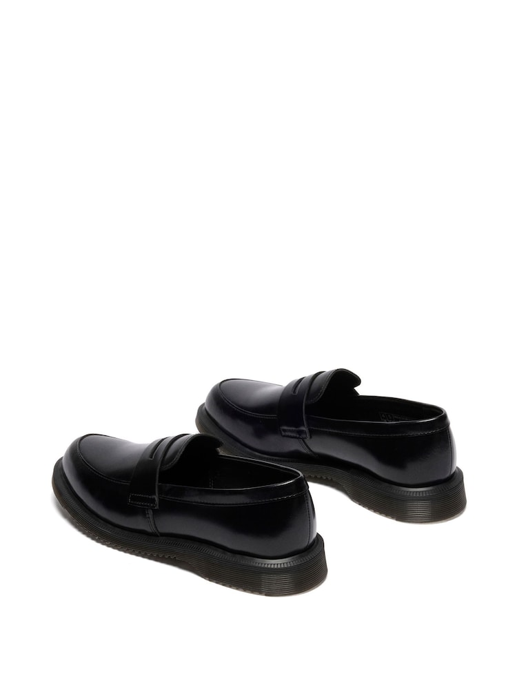 Dr. Martens Black Temara Polished Smooth Shoes - Image 2 of 3