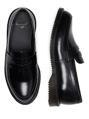 Dr. Martens Black Temara Polished Smooth Shoes - Image 3 of 3