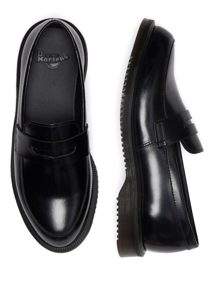 Dr. Martens Black Temara Polished Smooth Shoes - Image 3 of 3