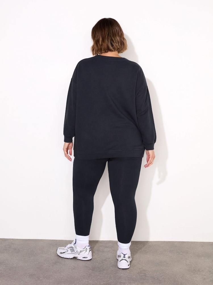 Live Unlimited Blue Petite Leggings - Image 2 of 2