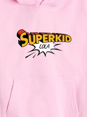 Personalised Boys Superkid Hoodie by Stitch Style - Image 4 of 4