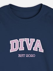 Personalised Girls Diva T-Shirt by Stitch Style - Image 3 of 4