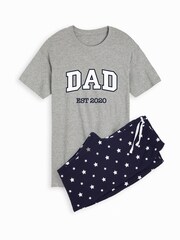 Personalised Mens Dad Pyjamas by Stitch Style - Image 1 of 3