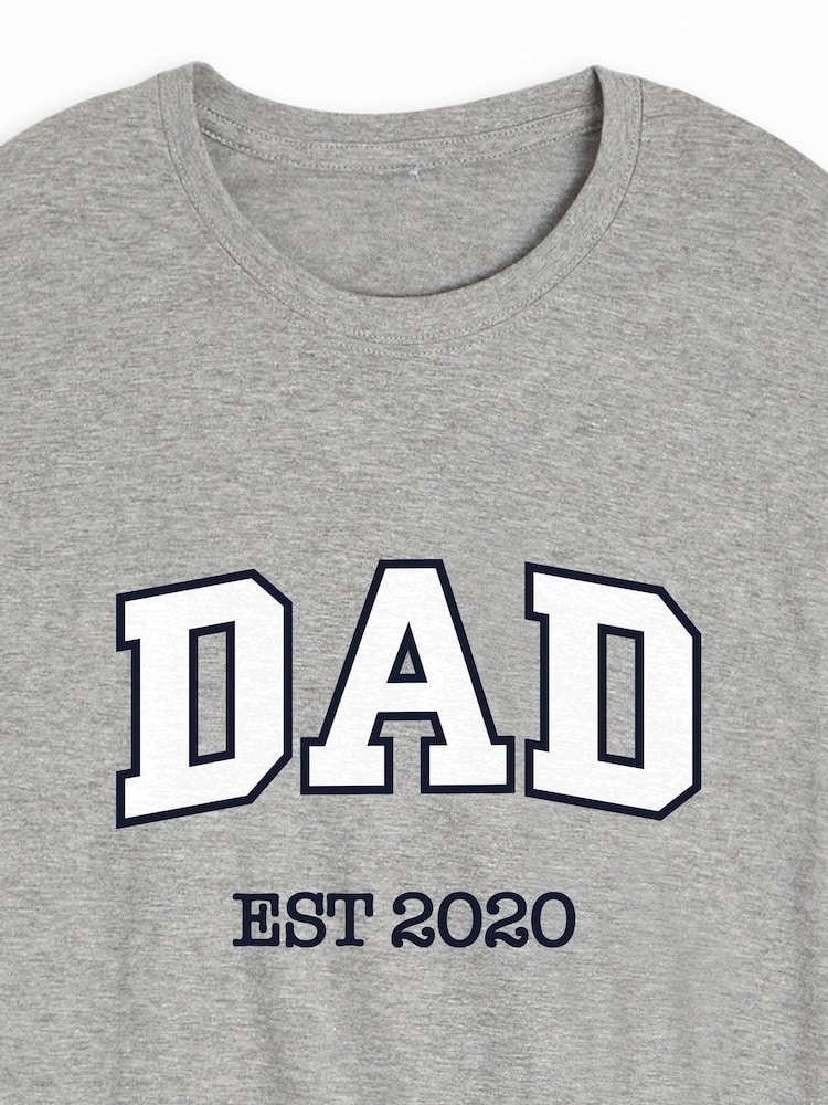 Personalised Mens Dad Pyjamas by Stitch Style - Image 3 of 3