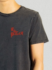 Supacult Black Iggy Pop Raw Power Music T-Shirt - Image 3 of 4