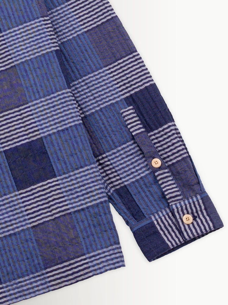 Folk Multicheck Patch Shirt - صورة 13 من 13 Folk Multicheck Patch Shirt - صورة 13 من 13