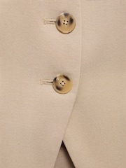 Mango Beige Halter Neck Waistcoat - Image 8 of 9