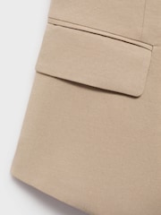 Mango Beige Halter Neck Waistcoat - Image 9 of 9