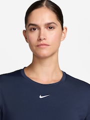 Nike University Blue and Yellow One Classic Dri-FIT Short Sleeve T-Shirt - Image 3 of 5