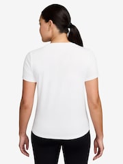 Nike White One Classic Dri-FIT Short Sleeve T-Shirt - Image 1 of 5