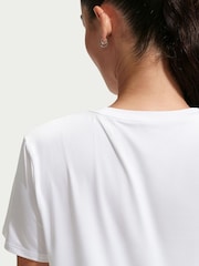 Nike White One Classic Dri-FIT Short Sleeve T-Shirt - Image 3 of 5