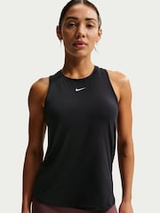 Nike Black One Classic Dri-FIT Vest Top - Image 11 of 13