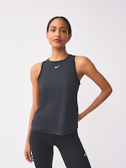 Nike Black One Classic Dri-FIT Vest Top - Image 4 of 13