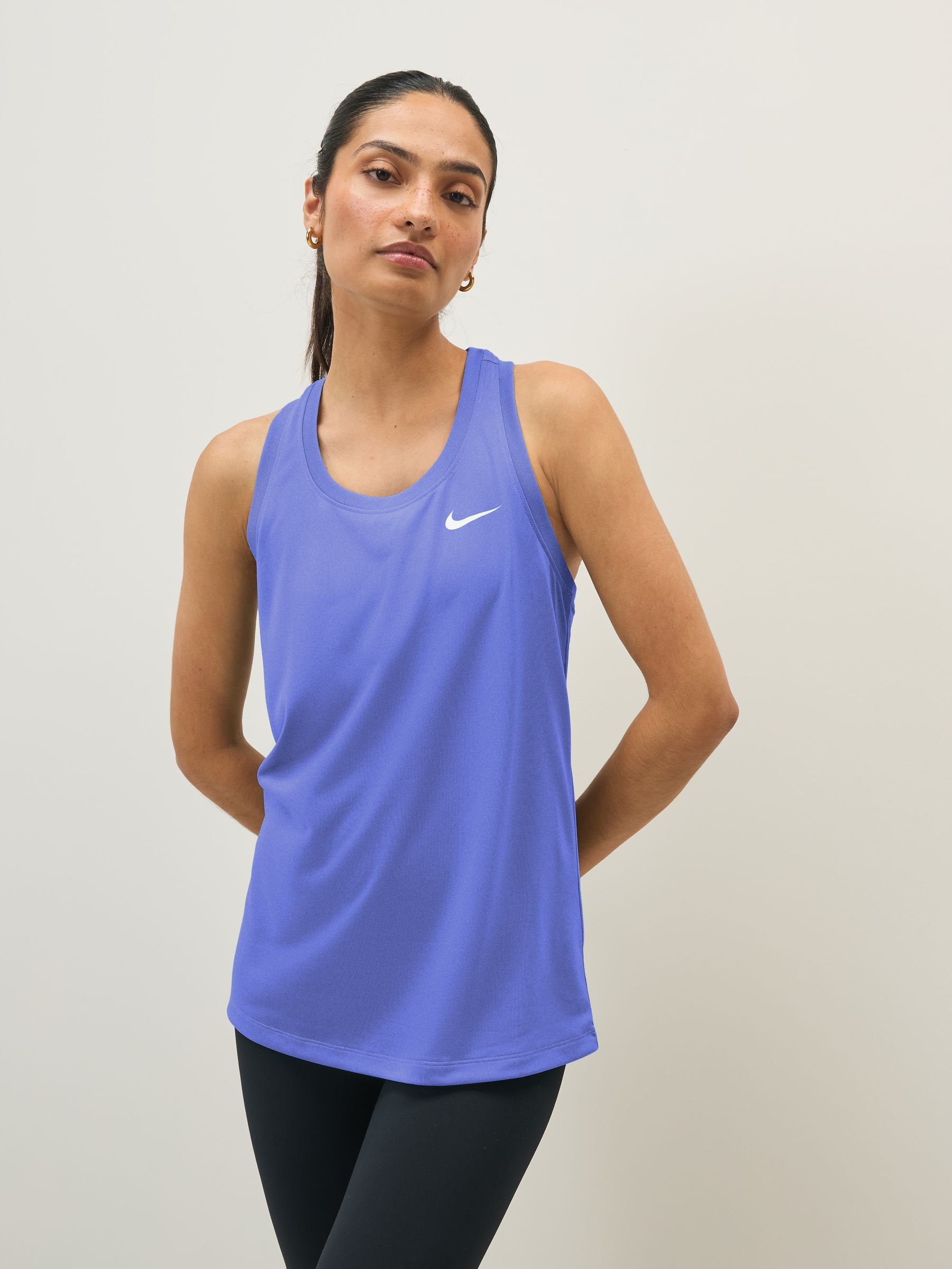 blue nike vest top