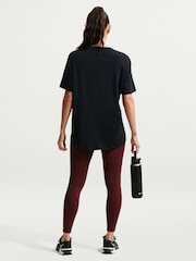 Nike Black/White One Relaxed Dri-FIT Short Sleeve T-Shirt - Image 2 of 7