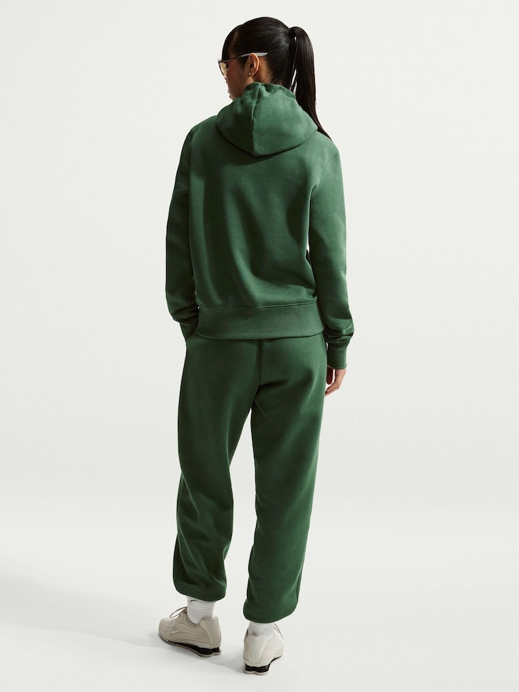 Nike Green Oversized Phoenix Fleece High Waisted Joggers - Image 2 of 5 Nike Green Oversized Phoenix Fleece High Waisted Joggers - Image 2 of 5