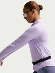 Nike Purple Swift Dri-FIT UV 1/4-Zip Sweatshirt - Image 5 of 6