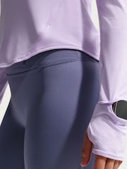 Nike Purple Swift Dri-FIT UV 1/4-Zip Sweatshirt - Image 6 of 6