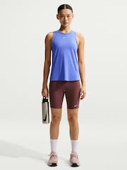 Nike Sapphire Blue One Classic Dri-FIT Vest Top - Image 1 of 8