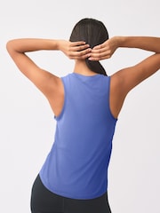 Nike Sapphire Blue One Classic Dri-FIT Vest Top - Image 3 of 8