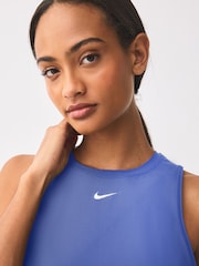 Nike Sapphire Blue One Classic Dri-FIT Vest Top - Image 4 of 8