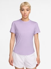 Violet Mist Purple - Nike Swift Dri-FIT Short-Sleeve Running Top - Bild 1 von 4