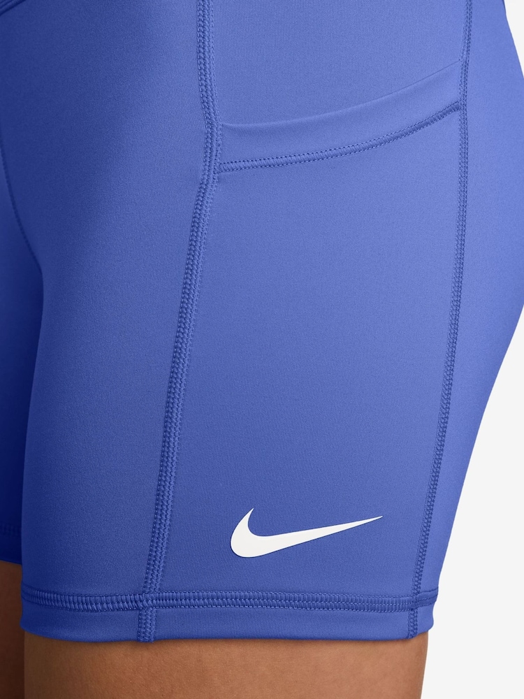 Nike Sapphire Blue Court Dri-FIT Tennis Shorts with Pockets - Image 4 of 4