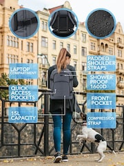 Flight Knight Ryanair Free Carry on Rucksack Backpack - Image 2 of 7