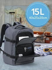 Flight Knight Ryanair Free Carry on Rucksack Backpack - Image 4 of 7