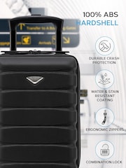 Flight Knight Ryanair Underseat 2 Wheel ABS Hard Case Cabin Carry On Hand Luggage Suitcase - Image 4 of 7