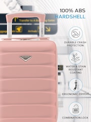 Flight Knight Ryanair Underseat 2 Wheel ABS Hard Case Cabin Carry On Hand Luggage Suitcase - Image 4 of 7