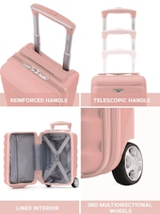 Flight Knight Ryanair Underseat 2 Wheel ABS Hard Case Cabin Carry On Hand Luggage Suitcase - Image 5 of 7