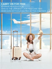 Flight Knight Cream Luggage - Image 2 of 7