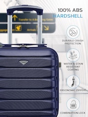 Flight Knight Lightweight 4 Wheel ABS Hard Case Cabin Carry On Hand Luggage Approved For Over 100 Airlines Suitcases - Image 4 of 7
