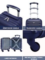 Flight Knight Lightweight 4 Wheel ABS Hard Case Cabin Carry On Hand Luggage Approved For Over 100 Airlines Suitcases - Image 5 of 7