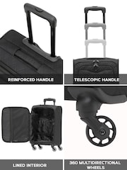 CABIN PRO Soft Case Carry On Suitcase Hand Luggage - Image 5 of 7