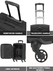 Flight Knight Large Soft Case Checkin Suitcases and Cabin Case Set of 3 - Image 5 of 7