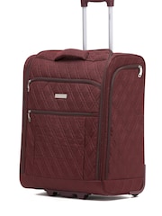 Flight Knight 56x45x25cm Easy Jet Overhead Soft Case Cabin Carry On Suitcase Hand Mono Canvas Luggage - Image 1 of 7