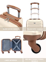 Flight Knight Lightweight 4 Wheel ABS Hard Case Cabin Carry On Hand Luggage Approved For Over 100 Airlines Suitcases - Image 5 of 7